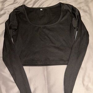 SHEIN women’s cropped long sleeve